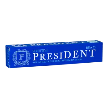 PresiDENT Сенситив Паста зубная 25RDA 75 г