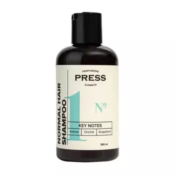 Press Gurwitz Парфюмери Шампунь для ежедневного применения №1 Ветивер-Орхидея-Грейпфрут 300 мл