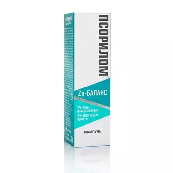 Псорилом Zn-Баланс Шампунь при зуде и раздражении от всех видов перхоти 200 мл