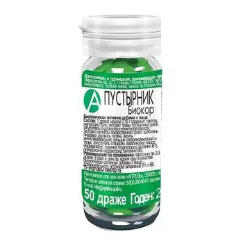 Пустырник Биокор драже 50 шт