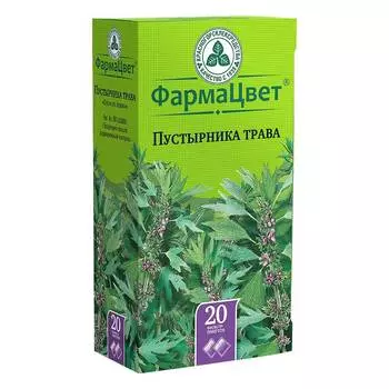 Пустырника трава фильтр-пакеты 1,5 г 20 шт