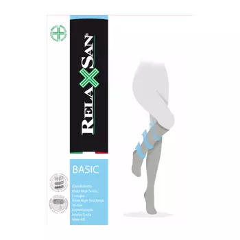 Relaxsan Basic Гольфы компрессионные Gambaletto 2 класс компрессии 280 den размер 4 Телесные