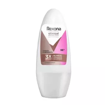 Рексона Клиникал Сухость и уверенность Антиперспирант шариковый 96 ч 50 мл