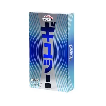 Sagami 6 Fit V Презервативы волнистые без накопителя 12 шт