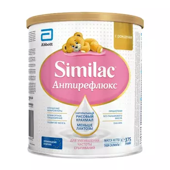 Similac Антирефлюкс смесь сухая 0-12 месяцев 375 г