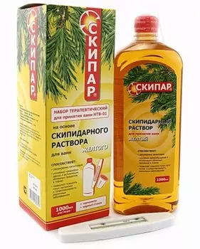 Скипар Набор терапевтический для ванн НТВ-01 эмульсия Желтая