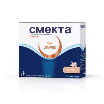Смекта 3 г порошок для приготовления суспензии Ваниль 20 шт