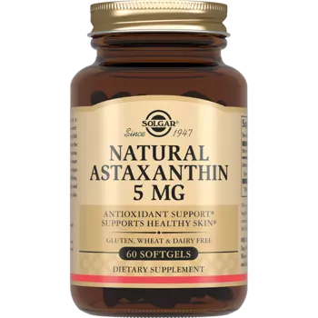 Solgar Астаксантин из микроводоросли 5 мг капсулы 60 шт
