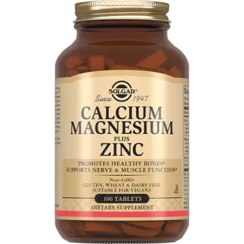 Solgar Кальций-Магний-Цинк таблетки 100 шт