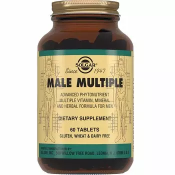 Solgar Мультивитаминный и минеральный комплекс для мужчин таблетки 60 шт