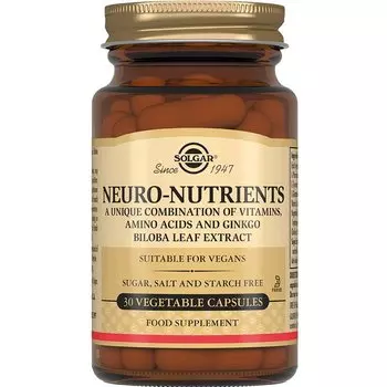 Solgar Неронутриентс капсулы 30 шт