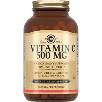 Solgar Витамин С 500 мг капсулы 100 шт
