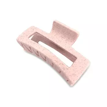 Соломея Заколка-краб прямоугольная для волос 1 шт розовый