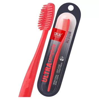 Splat Professional Ultra Complete Зубная щетка с ионами серебра средняя цвет в ассортименте 1 шт
