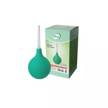 Спринцовка пластизольная с твердым наконечником 6Б 210 мл