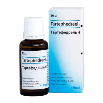 Тартефедрель Н капли гомеопатические для приема внутрь 30 мл