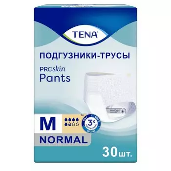 Tena Pants Normal Подгузники-трусы для взрослых размер М 30 шт