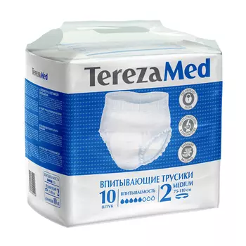 TerezaMed Pants №2 Подгузники-трусы для взрослых размер M 10 шт