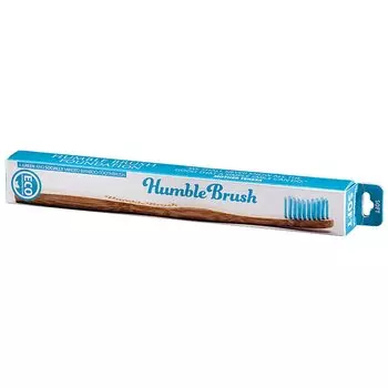 Ufeelgood Зубная щетка бамбуковая Синяя