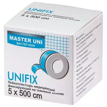 Unifix пластырь 5х500 см