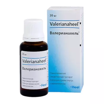 Валерианахель капли гомеопатические для приема внутрь 30 мл
