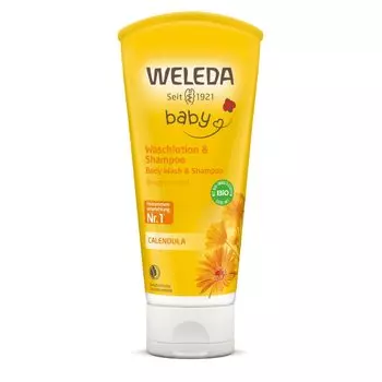 Веледа Шампунь-гель для тела и волос 200 мл Календула