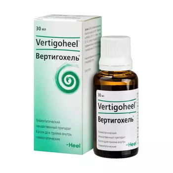 Вертигохель капли гомеопатические для приема внутрь 30 мл