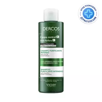 Vichy Dercos Шампунь очищающий против перхоти К 250 мл