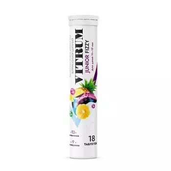 Витрум Юниор Шипучий таблетки шипучие 18 шт