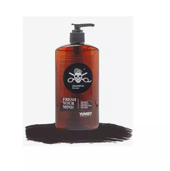 Yunsey Шампунь от себореи, перхоти, выпадения для волос, усов и бороды 380 мл