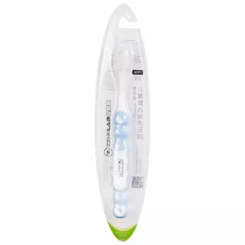 Зеннлаб Щетка зубная для детей 3-12 лет голубой