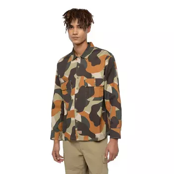 CAMO CANVAS WORK SHIRT