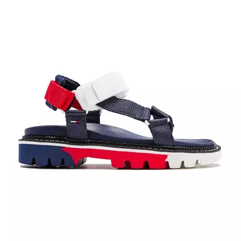 COLOUR-BLOCKED SANDALS