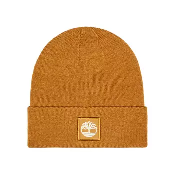 Cuffed Beanie with Tonal Patch