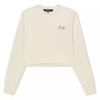 LORD NERMAL CROPPED LONG SLEEVE POCKET TEE