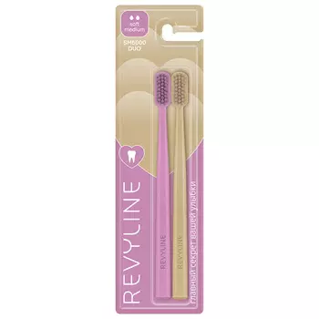 Набор зубных щеток Revyline SM6000 DUO Сrocus + Сocoon
