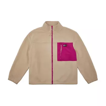 OVRSZD ZIP THRU POLAR FLEECE