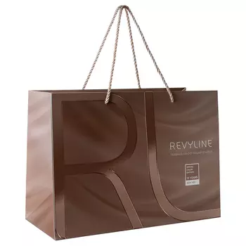 Пакет подарочный Revyline Special Color Edition Mocha Mousse, размер М