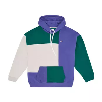 REVERSE COLORBLOCK HOODIE