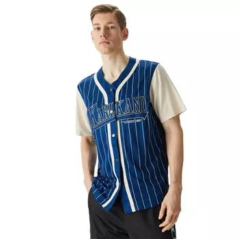 Trekking Block Pinstripe Baseball Shirt