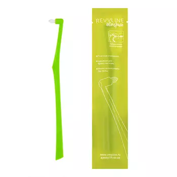 Зубная щетка Revyline interspace монопучковая, салатовая