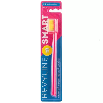 Зубная щетка Revyline SM6000 Smart розовая - желтая, мягкая