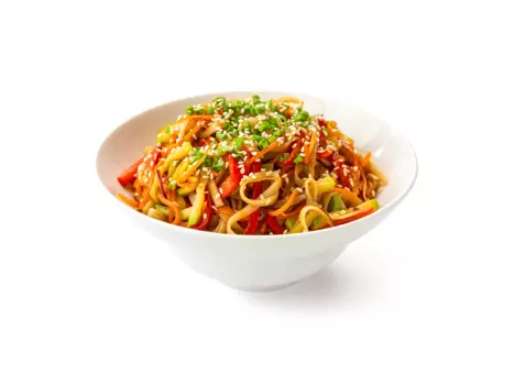 Лапша Удон с овощами