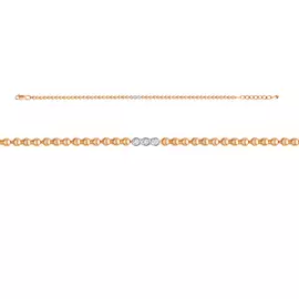 Браслет из золота с бриллиантами БР770233л 19.5