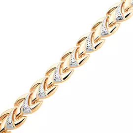 Браслет из красного золота 46-0021-10-61