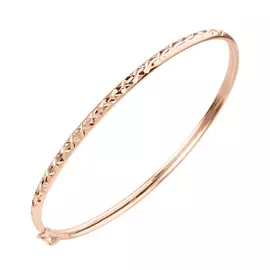 Браслет из красного золота с алмазной огранкой А 022120