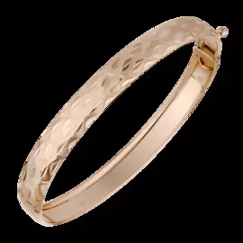 Браслет из красного золота с алмазной огранкой А 022170