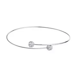 Браслет из серебра с фианитом 94050810