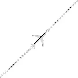 Браслет из серебра с родированием И4-768-23-00