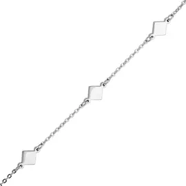 Браслет из серебра с родированием И4-911-23-00